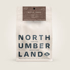 Coffee package from Northumberland Coffee Roasters on a white background